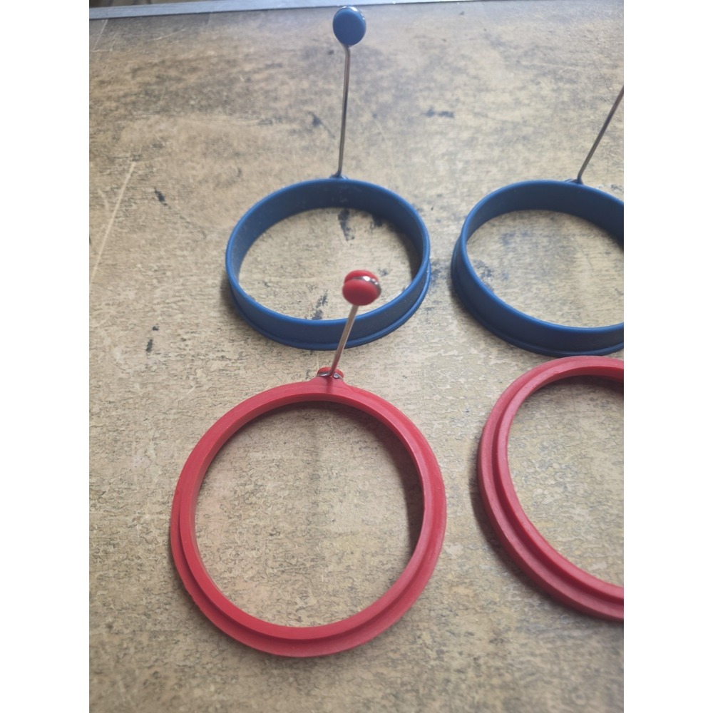 4pc Egg Rings For Cooking - Picture 3 of 3